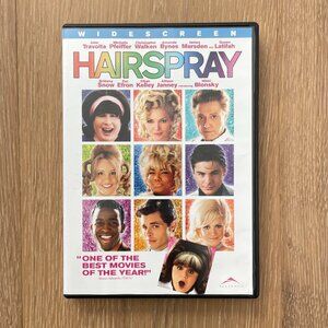 Hairspray Musical DVD Movie 2007 Romantic Comedy VERY GOOD John Travolta